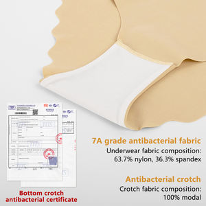 Aiermei-Culottes pour femmes sans couture, logo personnalisé découpé au laser, une pièce, <span class=keywords><strong>Tanga</strong></span> Hipster, marque privée collée, sans couture - Product Image 4