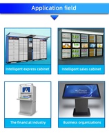 Pantalla táctil infrarroja multitáctil de 10 puntos de 15,6 pulgadas con controlador USB de vidrio templado gratis