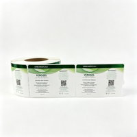 Étiquettes autocollantes en vinyle imperméables personnalisées de la marque Pure-easy pour flacons cosmétiques, parfums, tailles/formes personnalisées