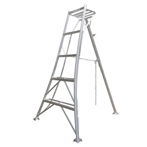 Orchard Picking Fruit Support Aluminum Orchard Harvest Tripod Fruit Ladder