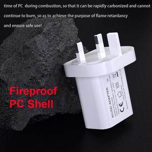 Lvxiangyuan Adapter sạc nhanh cho Trung Quốc 5W USB Du Lịch Tường sạc <span class=keywords><strong>Adaptor</strong></span> 5V 1A Anh cắm cho điện thoại thông minh Điện thoại di động - Product Image 3