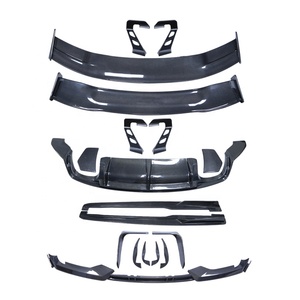 Pour <span class=keywords><strong>Audi</strong></span> Ttrs Style fibre de carbone Kit carrosserie pare-chocs avant pour <span class=keywords><strong>Audi</strong></span> Tt <span class=keywords><strong>Tts</strong></span> 2015 <span class=keywords><strong>2016</strong></span> 2017 2018 - Product Image 1