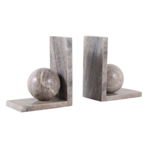 Fermalibri in Marmo con Design a Sfera Scultorea, Eleganti Accessori per Scrivania, Ufficio, Casa e Biblioteca - Product Image 3