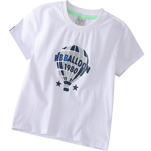 Camisetas Infantiles Personalizadas de Algodón 100% para el Verano 2022, Camisetas con Logotipo Personalizado para Niños y Niñas al por Mayor - Product Image 1