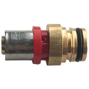 Raccords de compression en laiton à surface lisse FASTEC pour tuyau multicouche 16X2 NPT/BSP forgeage pour l'eau commande minimale 1 pièce - Product Image 1