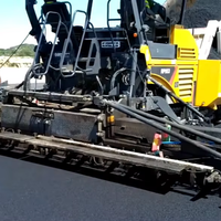 Pavoir routier polyvalent RP953 pour autoroute, largeur 2,5-9,5 m, diagnostic à distance, idéal pour le contrôle qualité