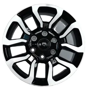 Pelek pabrik Cina R17 R18 6X139,7 roda mobil casting aluminium Aloi roda untuk pelek toyota