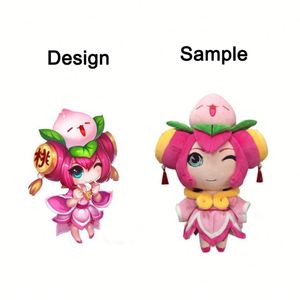 CustomPlushMaker Toyseei China, Juguetes de Peluche Personalizados con Imagen de Dibujos Animados, Venta al Por Mayor, Rellenos de Algodón PP, Súper Suaves, Leones Bordados - Product Image 2