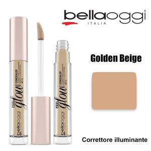 Feel Glow correttore SPF 15 Beige dorato naturale trucco per il viso sbiancante occhiaie correzione crema in polvere forma per uso della pelle - Product Image 1