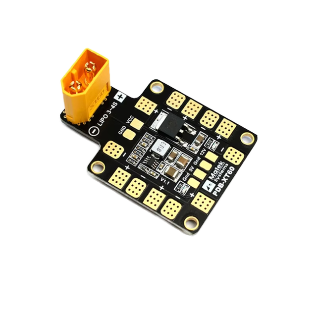 Matek Systems PDB XT60 W/ BEC 5V & 12V 2oz Copper for RC Helicopter FPV Quadcopter Muliticopter Drone Power Distribution Board