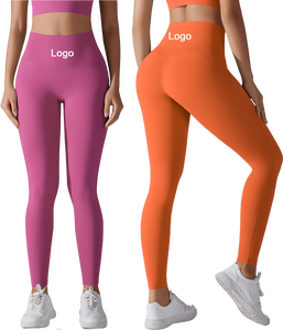 Nouveau pantalon de yoga antibactérien taille haute, sans couture, sans transparence, pour le sport, <span class=keywords><strong>la</strong></span> course et le fitness - Product Image 1