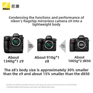 Fotocamera Mirrorless Full-frame <span class=keywords><strong>Z8</strong></span> con Sensore CMOS, Scheda SD, Video 8K, Stabilizzazione a Cinque Assi, Qualità Professionale - Product Image 3