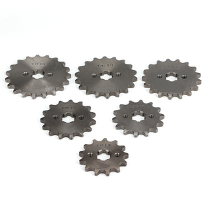 Piñón delantero de motor para motocicleta, pieza de motor de 17mm, <span class=keywords><strong>420</strong></span>, 10/12/13/14/15/16/17/18/19, para 70cc, 110cc, 125cc, Quad Dirt Bike, TaoTao, Roketa Sunl, Unive - Product Image 5