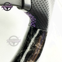 Volante de Fibra de Carbono Forjado Personalizado al Mejor Precio para Mitsubishi Lancer Evolution Evo 7 Evo 8 Evo 9 IX 2005-2007
