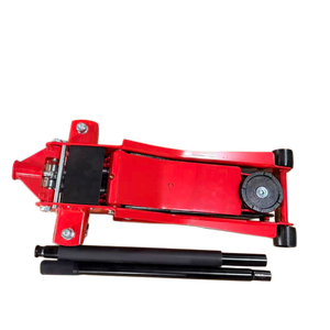 Martinetto Idraulico Rosso Grande in Acciaio a Basso Profilo da 3 Tonnellate per Sollevamento Veicoli - Product Image 3