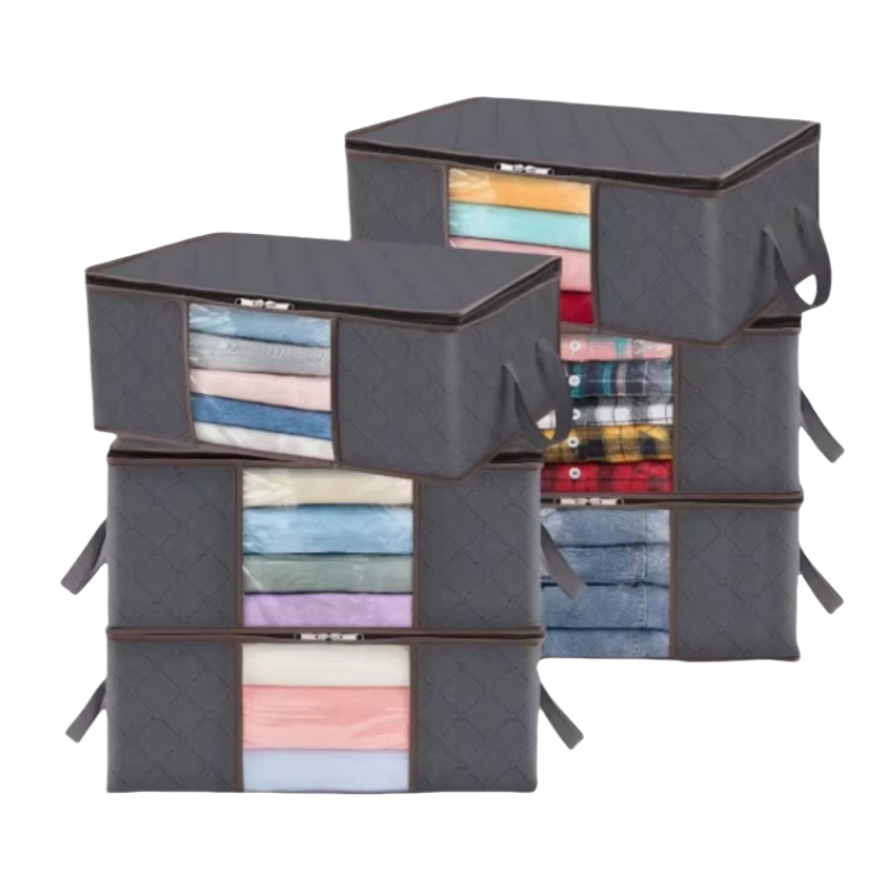 4 Pack Grey Non Woven Fabric