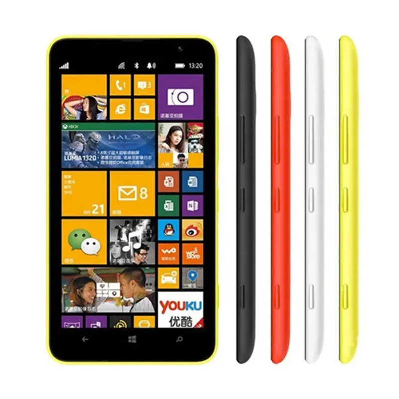 For Lumia 1320 1GB 8GB 5MP Camera 6.0" Touch Screen 3400mAh WIFI Unlocked Mobile Phones