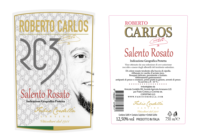 Roberto Carlos RC3 Vin de rose italien Salento IGP Bouteilles de 0.750 litres Le vin du champion Sélection GVERDI Made Italy Vin de rose