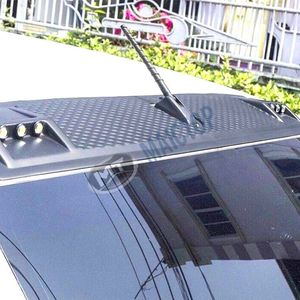 Alerón Delantero de Techo para Hilux Rev con Luces LED DRL Negras, Compatible con Hilux 2015-2020 - Product Image 4