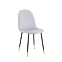 Ensemble de 4 chaises de salle à manger tulipe, meubles de maison modernes en bois, ensemble de 4 tables et chaises nordiques