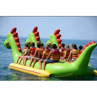 Bateau gonflable de sport nautique commercial, type Dragon Banana Boat