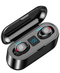 Casque sans fil TWS F9-8 de haute qualité avec écran numérique, commande tactile, écouteurs intra-auriculaires M9 pour téléphone portable - Product Image 1