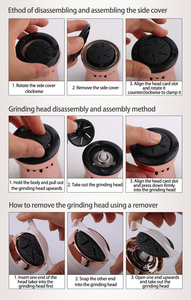 2025 Có Thể Sạc Lại Móng Chân Công Cụ Đầu Thép Không Gỉ Cho Khô Gót Chân Điện Chân Callus Remover - Product Image 4