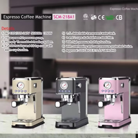 SCM-218A1 café commercial de machine à café entièrement automatique intelligente de haute qualité adapté au bureau et à la maison