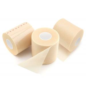 2.75 pouces x 30 mètres pré-enveloppement sport Cinta athlétique Pu <span class=keywords><strong>mousse</strong></span> souple pansement préenveloppement sous bande <span class=keywords><strong>pour</strong></span> chevilles poignets mains - Product Image 6