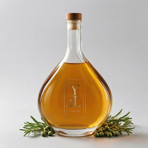 Bouteille en verre de luxe 700 ml en verre super flint, forme personnalisée, vide, pour alcool, whisky, <span class=keywords><strong>tequila</strong></span>, spiritueux, liqueur, avec bouchon scellé, vente en gros - Product Image 6