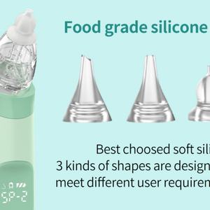 Aspirateur nasal électrique pour bébé, dispositif de nettoyage des mucosités nasales, aspirateur nasal sûr pour bébé - Product Image 5