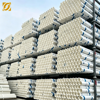 Tuyaux gris en PVC-U stabilisés aux UV, durables, résistants à la corrosion, faciles à installer, pour drainage extérieur en usine – Prix usine