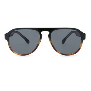 Green Pilot <b>Sunglasses</b> Full Rim <b>Gradient</b> Brown Lenses Unisex Outdoor UV Protection Adult Style - Product Image 4