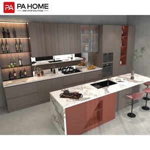 ตู้ครัวเมลามีนดีไซน์โมเดิร์นแบบโมดูลาร์ - Product Image 4