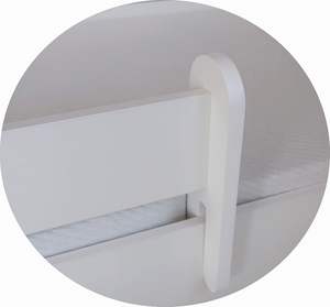 Lit enfant moderne design blanc <span class=keywords><strong>EMMA</strong></span> 160x80 avec fonction escamotable 2 matelas 2 cadres & canapé-lit à <span class=keywords><strong>lattes</strong></span> en bois - Product Image 5