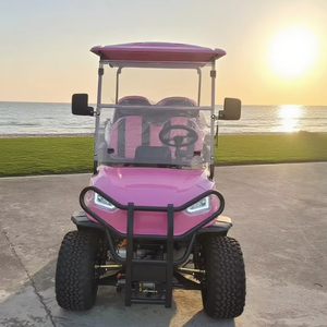 Voitures électriques 4x4 côte à côte, mini <span class=keywords><strong>jeep</strong></span> tout-terrain, buggy de chasse, voiturette de golf pour la plage - Product Image 2