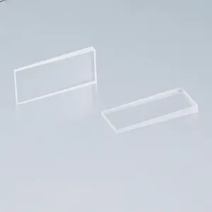 Fonte di fabbrica ottica fluoruro di litio angolo a cuneo finestre lente ottica