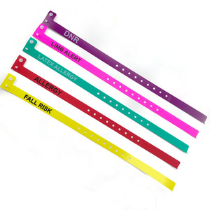 L'hôpital Étanche Patient alerte risque de chute allergie Identification ID Bracelet Bracelets Pour adulte - Product Image 6