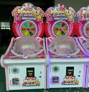 ตู้คีบตุ๊กตาหยอดเหรียญในร่ม ของเล่นรางวัลและขนมหวานนำโชค สีชมพู ผลิตจากโลหะและพลาสติก - Product Image 3
