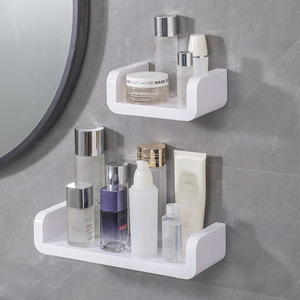 Étagère de rangement murale PAPAH Climbing Tiger pour salle de bain, en plastique, résistante à l'humidité, sans perçage, multi-niveaux, pour salle de bain et cuisine - Product Image 4