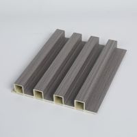 Panneaux décoratifs en bois de bambou WPC écologiques et imperméables de 160 mm, fournis par l'usine, pour les murs intérieurs, les salons, les écoles, les hôpitaux