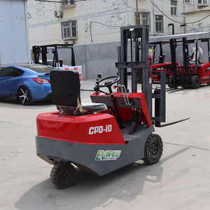 Mini chariots élévateurs électriques chinois avec certifications ISO EPA CE 1 tonne 1.5 tonnes 2 tonnes modèles prix compétitif de chariot élévateur à batterie - Product Image 2