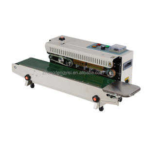 เครื่องซีลฟิล์มแนวนอนแบบต่อเนื่อง FR-900 สำหรับถุงพลาสติกและซองฟอยล์ พร้อมฟังก์ชั่นพิมพ์วันที่ - Product Image 1