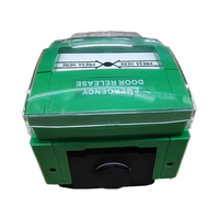 Bouton d'urgence extérieur IP67 réinitialisable bicolore, étanche en plastique ABS, interrupteur électronique à double pôle, bouton-poussoir