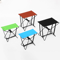 Chaise de directeur en métal, chaise de camping ultralégère pliable avec sac à dos en fil métallique, chaises noires pour événements
