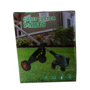 Lawnmower Assist <b>Wheels</b> 31x25x8.5cm Black And Red <b>Plastic</b> Universal Garden Accessory - Product Image 3