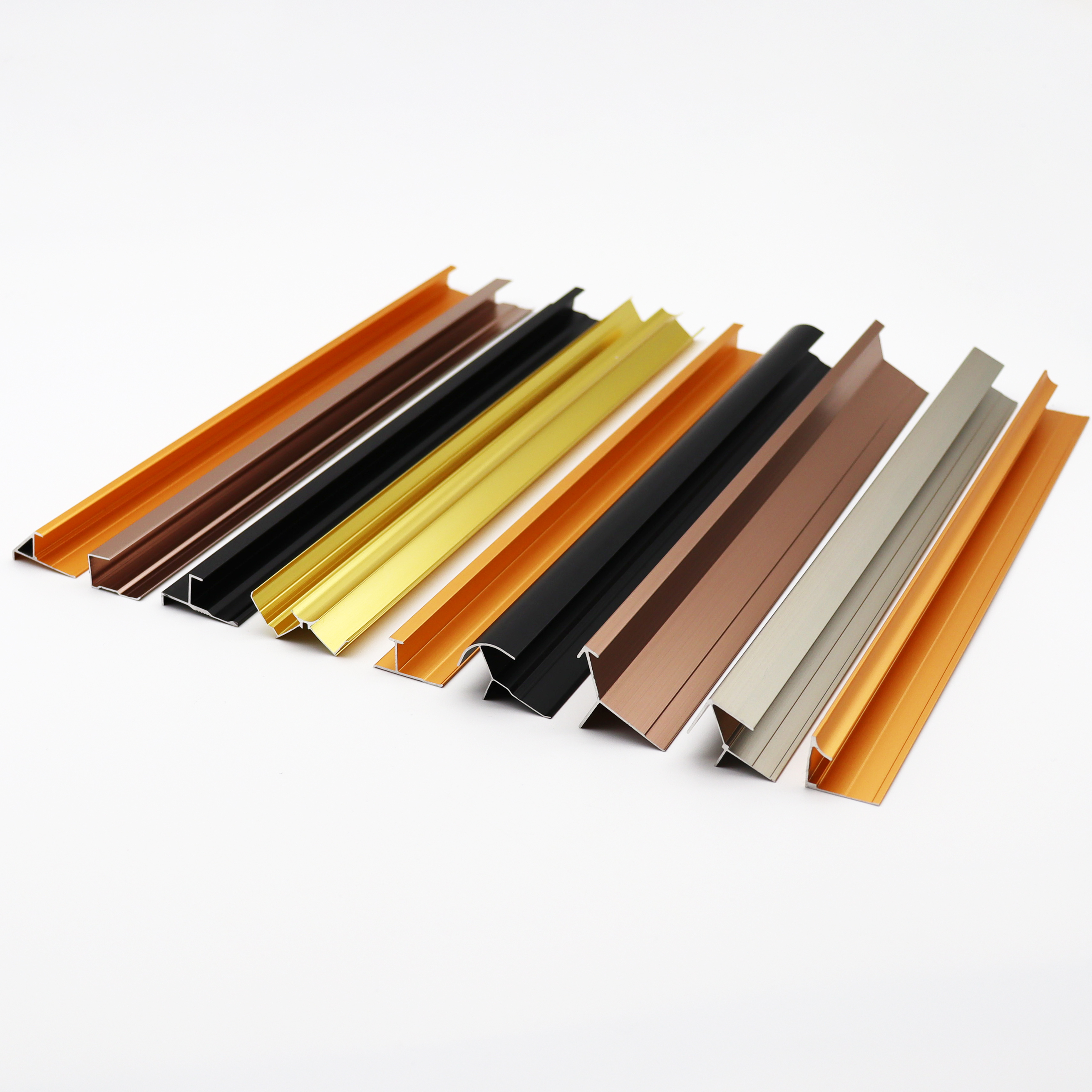 New Arrival Ruida Durable Modern Aluminum W Shape Corner Flexible Wall Panel Tile Trim 5 Year Warranty Easy Installation Hotel · image 6