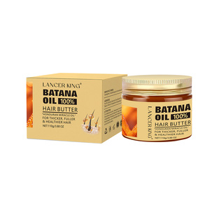 Aceite Profesional para Alisar el Cabello Lancer King de 110g, Repara el Cabello Dañado y Encrespado, Previene la Caída del Cabello, Aceite de Batana, Manteca Capilar - Product Image 1