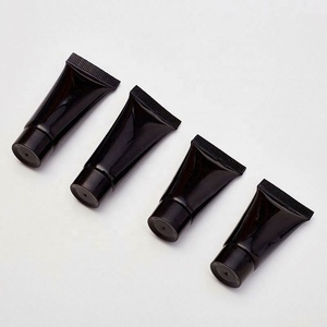 Tubo Exprimible Personalizado con Logotipo Privado, Tubo de Plástico Suave para Crema de Manos, Envase Negro - Product Image 3