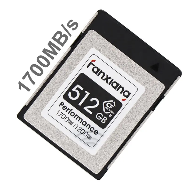 Professional Large Storage Compact Flash CFexpress Type B CF 128GB 256GB 512GB 1TB 2TB Express Memory Card for Camera